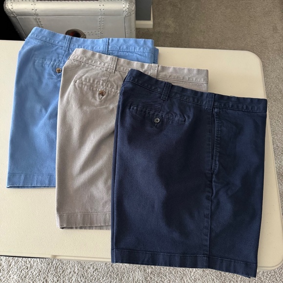 Set of 3 - J. Crew - Men's 7" flex chino short - Size 38 - Picture 1 of 11